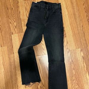 MOTHER Hustler Ankle Fray, Size 25
